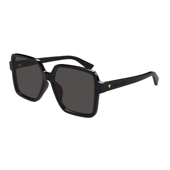 NWT BOTTEGA VENETA SUNGLASSES WOMEN BLACK EYEWEAR - Picture 1 of 3
